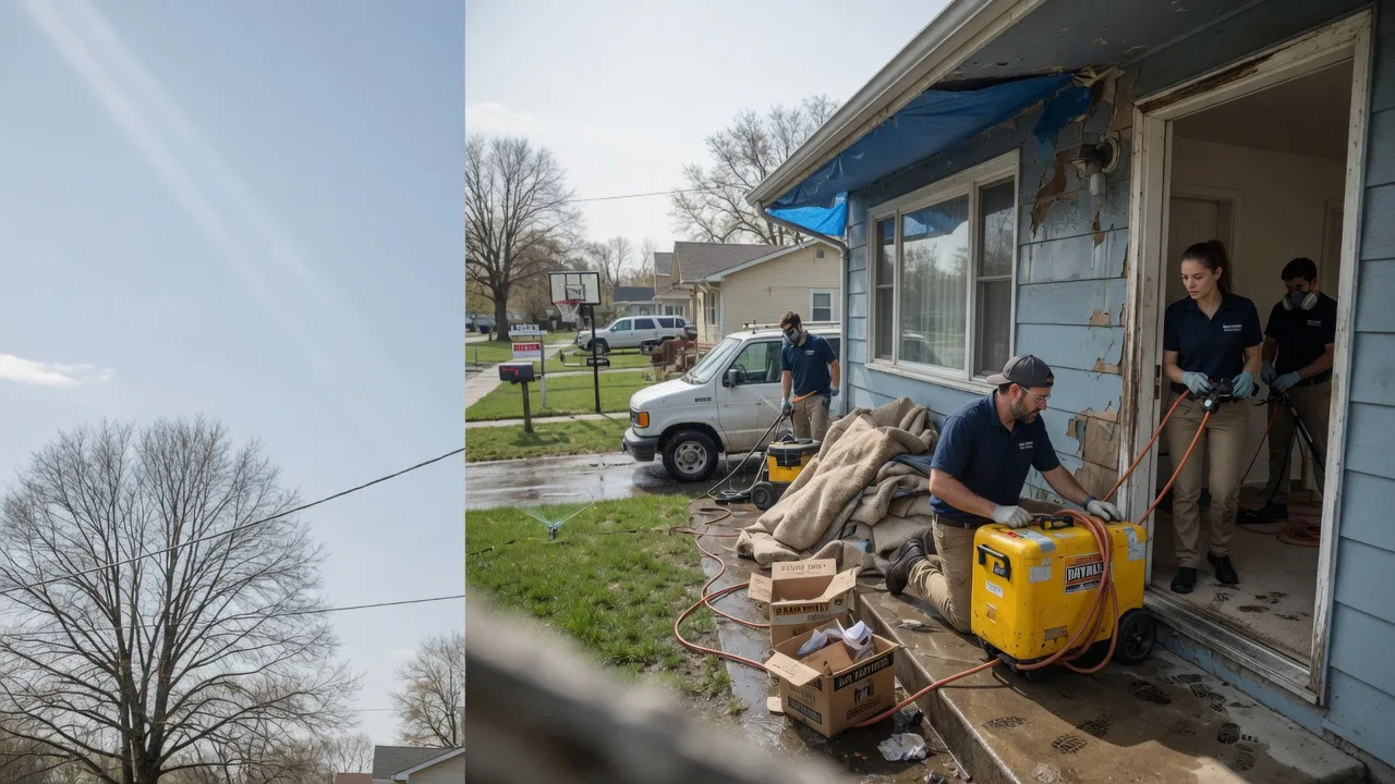 Basement Flood Cleanup in El Paso, TX near me